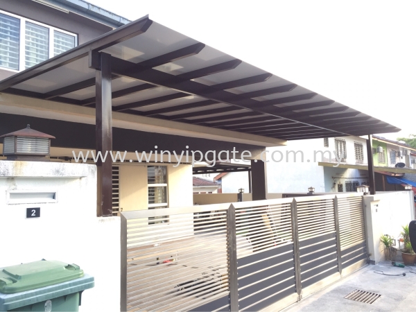  Stainless Steel Folding Gate and Aluminum Plate Selangor, Malaysia, Balakong, Kuala Lumpur (KL) Service, Supplier, Supply, Installation | Win Yip Gate & Roof Sdn Bhd