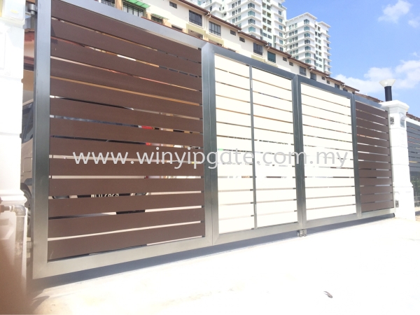  Stainless Steel Folding Gate and Aluminum Plate Selangor, Malaysia, Balakong, Kuala Lumpur (KL) Service, Supplier, Supply, Installation | Win Yip Gate & Roof Sdn Bhd