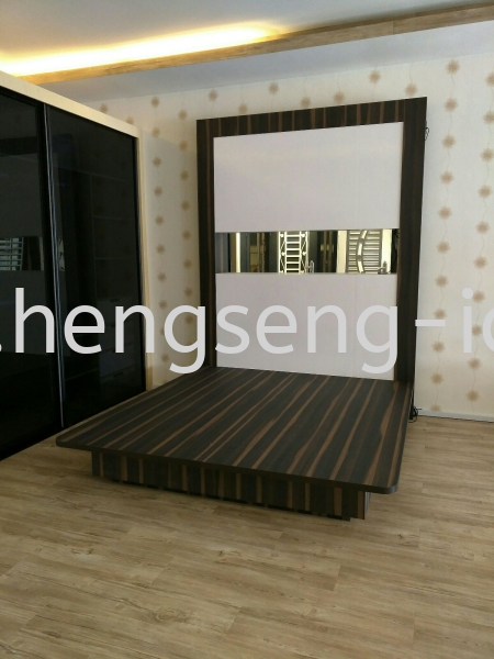  Bed Design Bed Design JB, Johor Bahru, Bandar Uda Utama Design, Service | Heng Seng Interior Design & Renovation