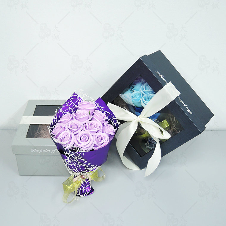 11pcs Soap Flower -Pale Purple (FW-1107)