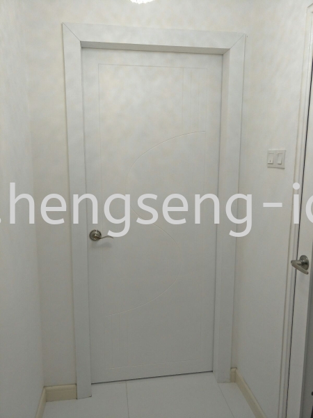  Bedroom Door Door JB, Johor Bahru, Bandar Uda Utama Design, Service | Heng Seng Interior Design & Renovation