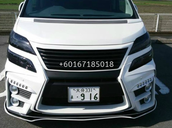 toyota vellfire bodykit sixth sence bumper front set vellfire TOYOTA Johor Bahru JB Malaysia Supply, Supplier, Suppliers | Vox Motorsport