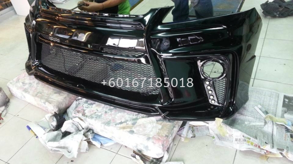 toyota vellfire silk blaze bodykit bumper front set vellfire TOYOTA Johor Bahru JB Malaysia Supply, Supplier, Suppliers | Vox Motorsport