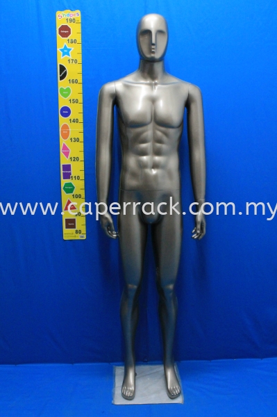 SY2-Grey - Fiber Male Mannequin Mannequin Seremban, Negeri Sembilan (NS), Malaysia Supplier, Suppliers, Supply, Supplies | Caper Rack Sdn Bhd