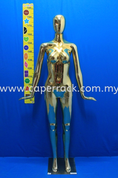 H08 Chrome Light Female Mannequin Mannequin Seremban, Negeri Sembilan (NS), Malaysia Supplier, Suppliers, Supply, Supplies | Caper Rack Sdn Bhd