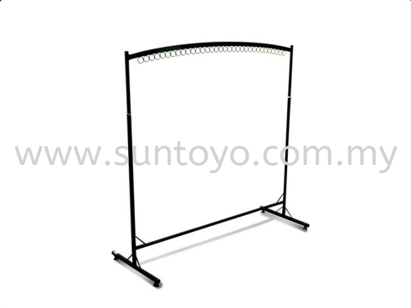 4' T Stand with Scarf rings Garment Rail / Fashion Stand Garment Rail / Fashion Stand Johor Bahru (JB), Malaysia, Johor Jaya, Taman Sentosa Supplier, Suppliers, Supply, Supplies | Suntoyo Enterprise (M) Sdn Bhd