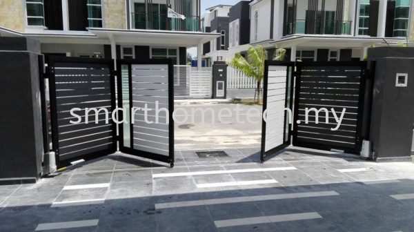 Fully Aluminium Gate 100% Fully Aluminium Gate (Smartgate) Aluminium Gate Melaka, Malaysia Supplier, Supply, Supplies, Installation | SmartHome Technology Solution