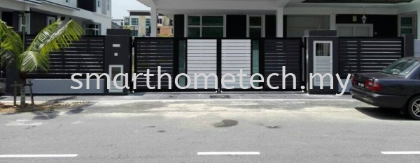 Fully Aluminium Gate 100% Fully Aluminium Gate (Smartgate) Aluminium Gate Melaka, Malaysia Supplier, Supply, Supplies, Installation | SmartHome Technology Solution