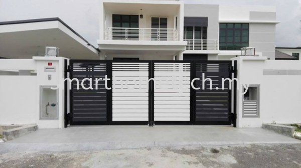 Fully Aluminium Gate 100% Fully Aluminium Gate (Smartgate) Aluminium Gate Melaka, Malaysia Supplier, Supply, Supplies, Installation | SmartHome Technology Solution
