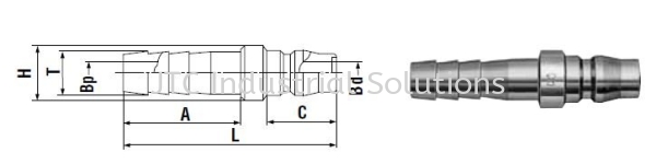 Nitto Plug PH Type (Hose Barb) Nitto Quick Coupler Plug Nitto Pneumatic Quick Coupler  Johor Bahru (JB), Malaysia Supplier, Suppliers, Supply, Supplies | JTC Industrial Solutions