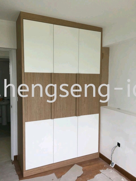  Almari Pakaian JB, Johor Bahru, Bandar Uda Utama Design, Service | Heng Seng Interior Design & Renovation