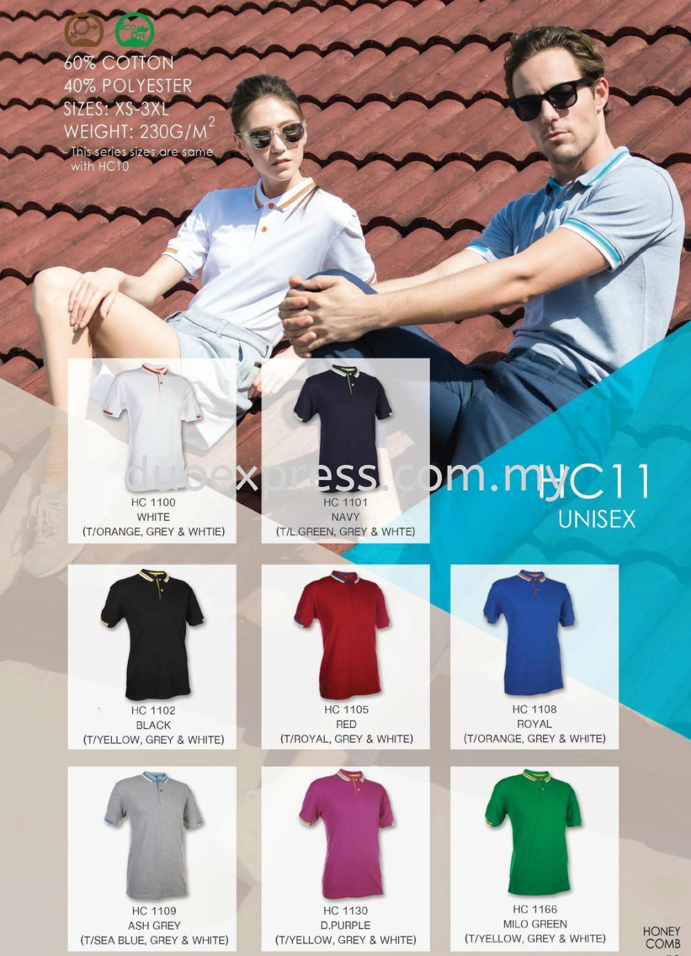 Polo T Shirt Cotton- ReadyMade HC-11