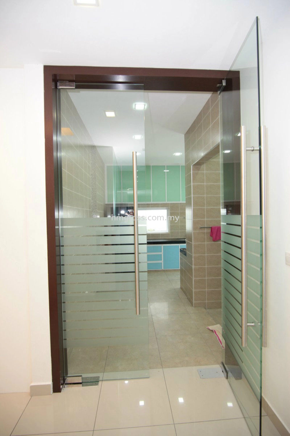 Frameless Tempered Door