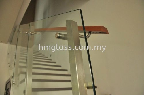 Staircase Glass Railing