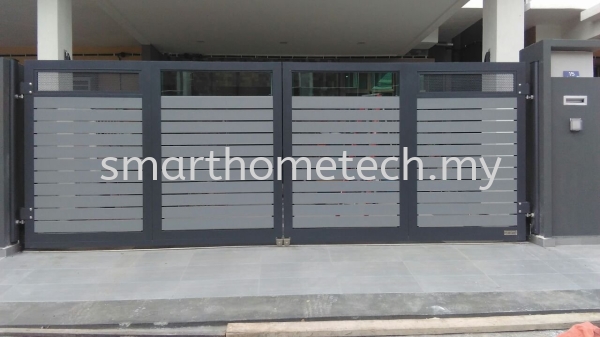 Fully Aluminium Gate 100% Fully Aluminium Gate (Smartgate) Aluminium Gate Melaka, Malaysia Supplier, Supply, Supplies, Installation | SmartHome Technology Solution