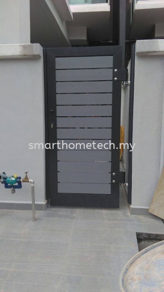 Fully Aluminium Gate 100% Fully Aluminium Gate (Smartgate) Aluminium Gate Melaka, Malaysia Supplier, Supply, Supplies, Installation | SmartHome Technology Solution