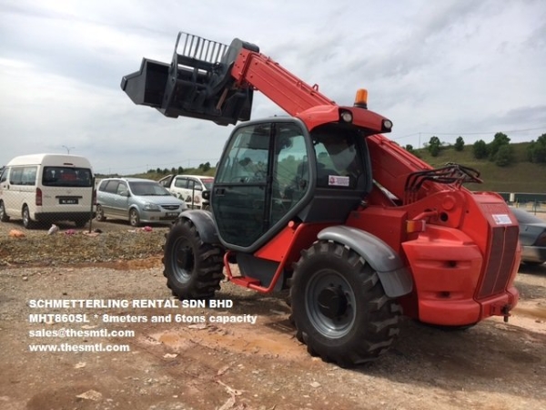 Schmetterling Telehandler 8meters with 6tons capacity  Project Malaysia, Johor, Singapore, Selangor, Kuala Lumpur (KL), Penang Rental, Supplier | Schmetterling Rental Sdn Bhd