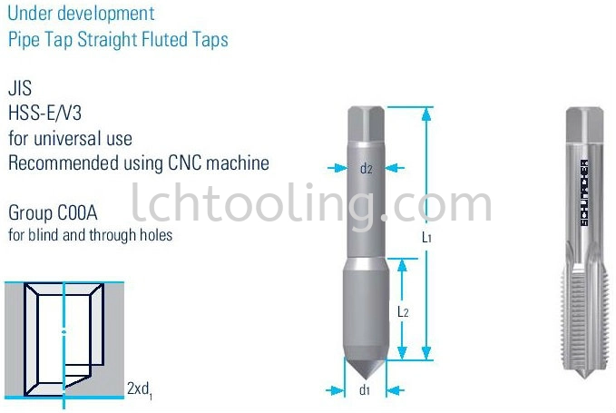 NPT Spiral Point (PO) Tap