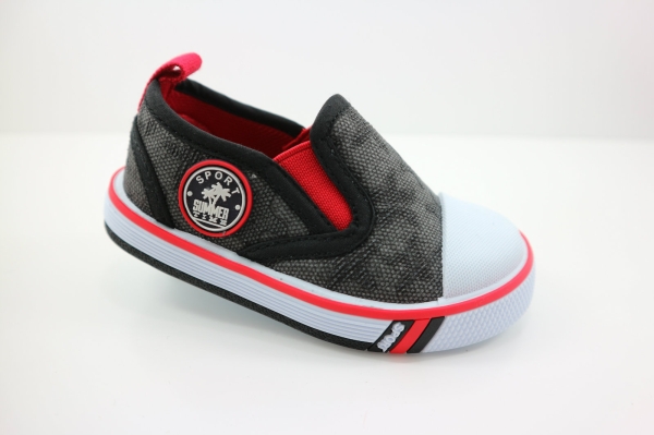 J38-3195 (Black) RM34.90 Canvas Shoes JJ Mastini Children Malaysia, Selangor, Kuala Lumpur (KL), Balakong Supplier, Suppliers, Supply, Supplies | JJ Mastini Sdn Bhd