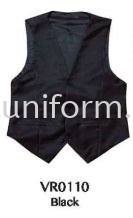 READY MADE VEST VR0110 (BLACK) POLYESTER Vest Selangor, Kuala Lumpur (KL), Malaysia Supplier, Suppliers, Supply, Supplies | GT Uniform Sdn Bhd