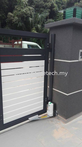 Fully Aluminium Gate 100% Fully Aluminium Gate (Smartgate) Aluminium Gate Melaka, Malaysia Supplier, Supply, Supplies, Installation | SmartHome Technology Solution