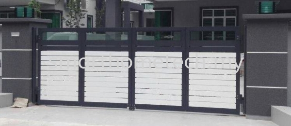 Fully Aluminium Gate 100% Fully Aluminium Gate (Smartgate) Aluminium Gate Melaka, Malaysia Supplier, Supply, Supplies, Installation | SmartHome Technology Solution