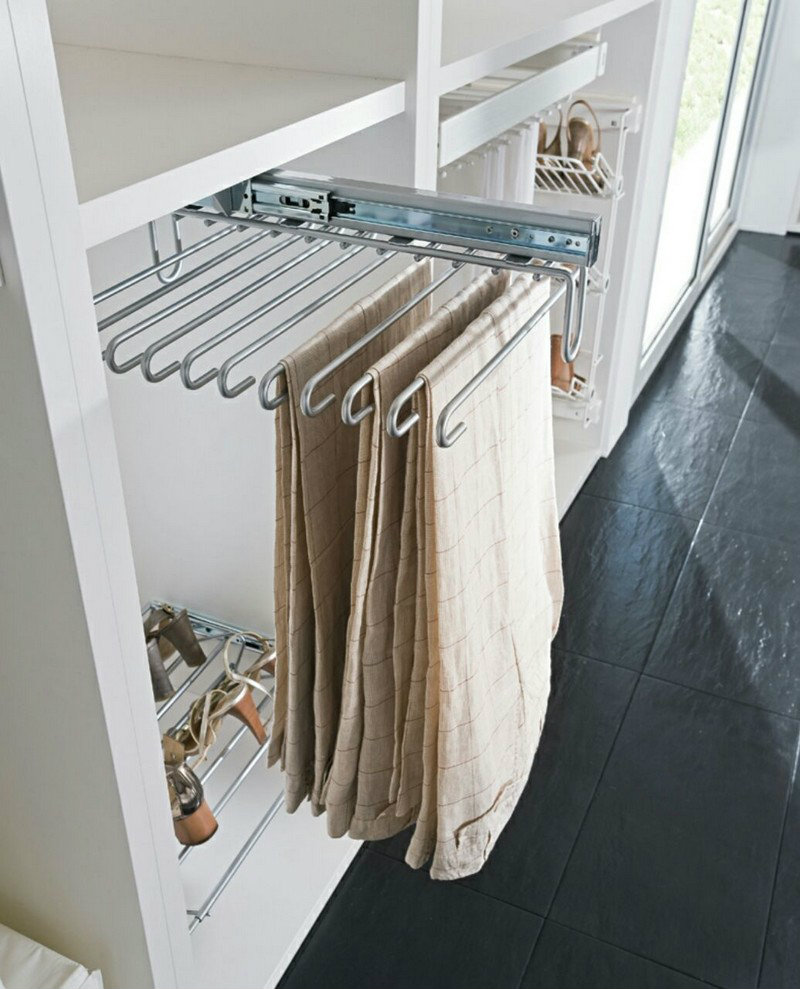 Pull-Out Trouser Hanger Rail | JET PRESS