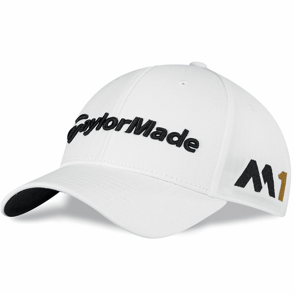 2017 TaylorMade Golf Tour Radar M1 Adjustable Hat Cap Color White