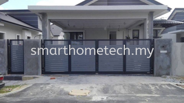 Fully Aluminium Gate 100% Fully Aluminium Gate (Smartgate) Aluminium Gate Melaka, Malaysia Supplier, Supply, Supplies, Installation | SmartHome Technology Solution