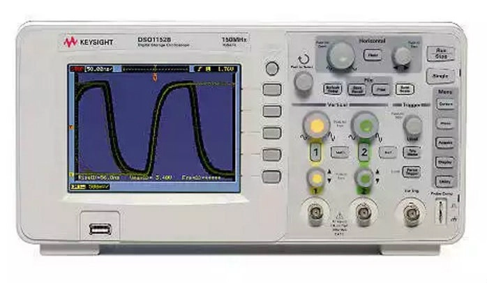 DSO1152B Oscilloscope, 150 MHz, 2 Analog Channels