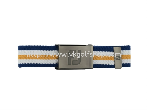 FJ Canvas Belt - New #69363 Midnight / White / Melon