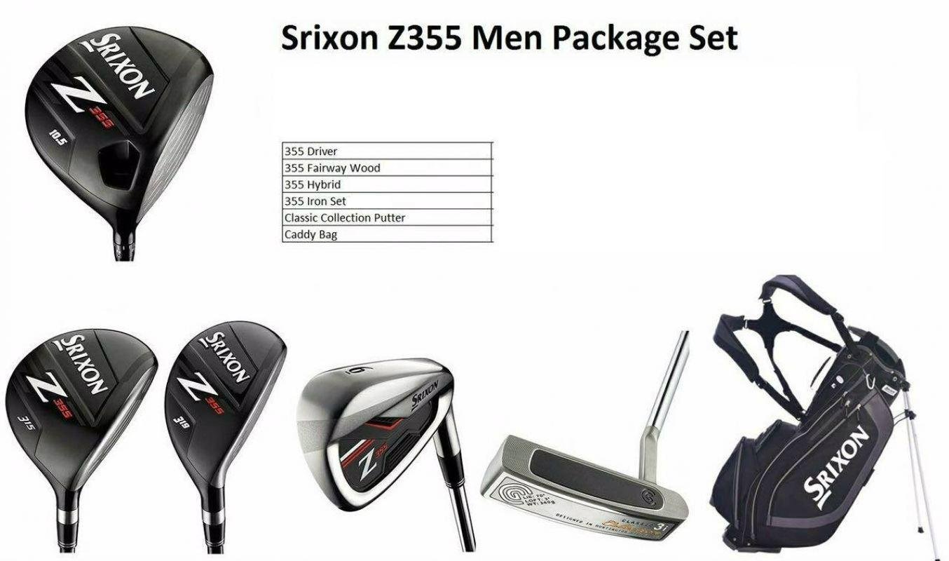 Srixon Z355 Left Handed Full Package Complete Set in Graphite Shaft Miyazaki Jinsoku