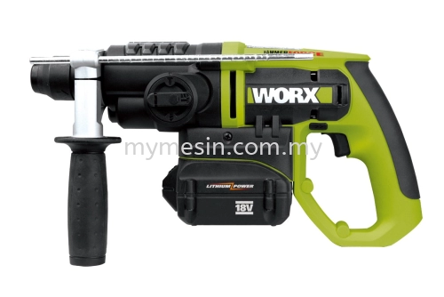 WORX WU-381 18V 3-F Rotary Hammer 