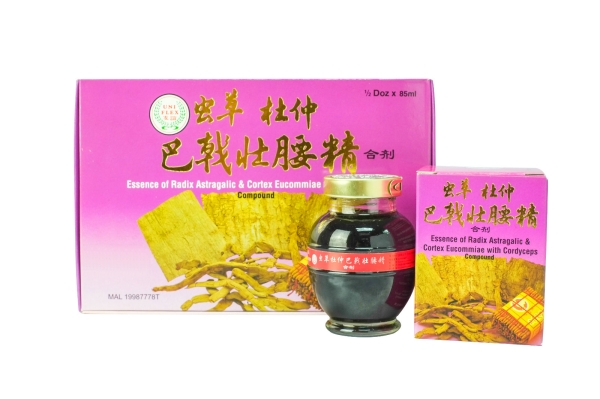 Uniflex Essence of Radix Astragalic & Cortex Eucommiae with Cordyceps Compound Essence Types Johor Bahru (JB), Malaysia Chinese, Medicine, Supplier, Supply | S.H. Uniflex Chinese Medical Factory Sdn Bhd