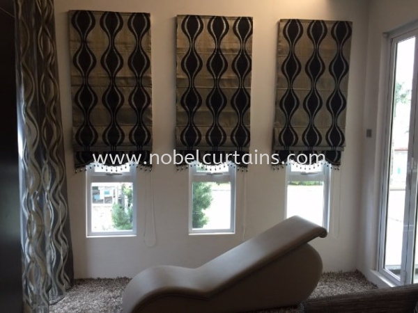  Roman Blinds Blinds Johor Bahru (JB), Malaysia, Nusajaya Supplier, Suppliers, Supply, Supplies | Nobel Curtains (M) Sdn. Bhd.