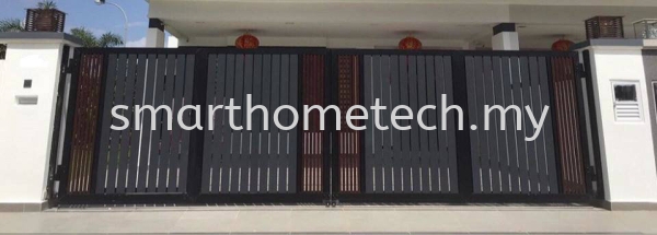 Fully Aluminium Gate 100% Fully Aluminium Gate (Smartgate) Aluminium Gate Melaka, Malaysia Supplier, Supply, Supplies, Installation | SmartHome Technology Solution