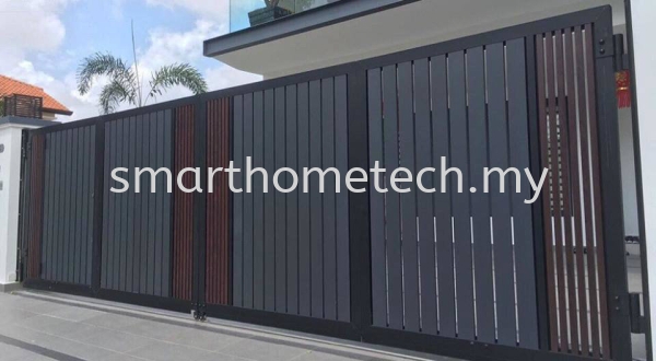 Fully Aluminium Gate 100% Fully Aluminium Gate (Smartgate) Aluminium Gate Melaka, Malaysia Supplier, Supply, Supplies, Installation | SmartHome Technology Solution