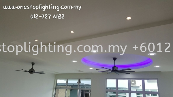  Plaster Ceiling Cornice Pulai Hijauan Johor Bahru JB Skudai Renovation | One Stop Lighting & Renovation