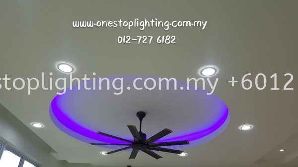  Plaster Ceiling Cornice Pulai Hijauan Johor Bahru JB Skudai Renovation | One Stop Lighting & Renovation