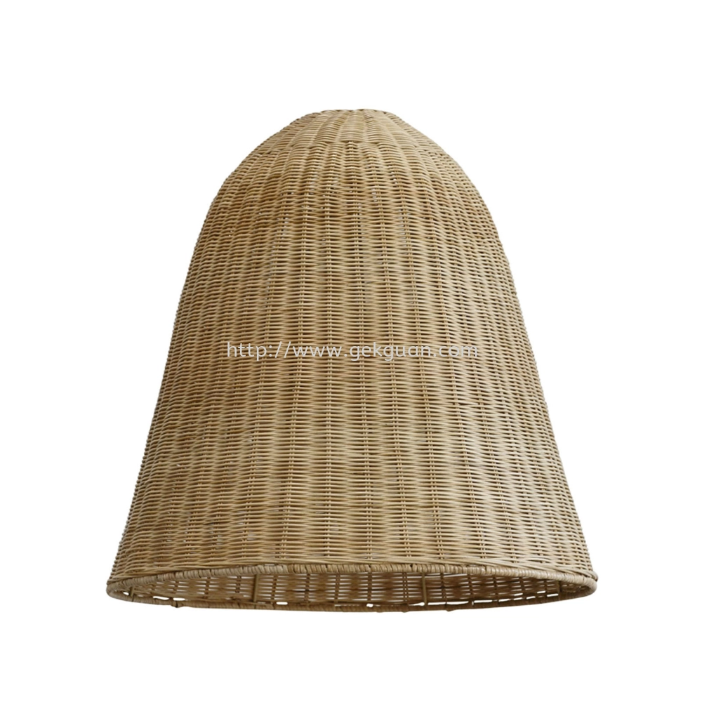 HAN 050 - RATTAN CUSTOM MADE LAMP SHADE 