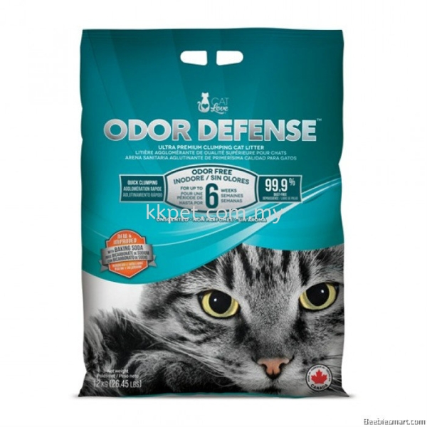 CAT LOVE ODOR DEFENSE UNSCENTED PREMIUM CLUMPING CAT LITTER - 12 KG Catlove Cat Litter Kuala Lumpur (KL), Malaysia, Selangor, Setapak, Sungai Buloh, Gombak Supplier, Retailer, Supply, Supplies | KK Evrim Sdn Bhd