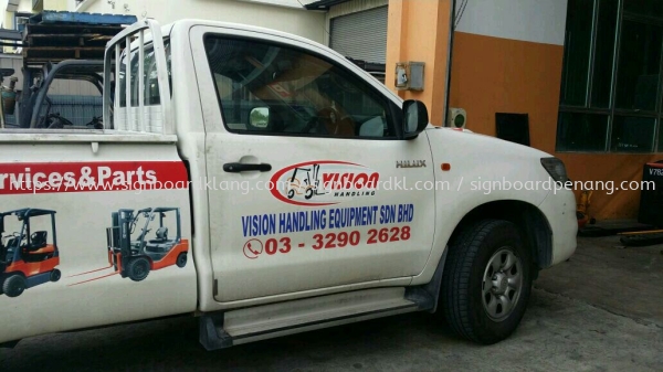 Vision Handing Equipment Sdn Bhd truck 4X4 sticker at klang utama TRUCK 4x4 STICKER Kuala Lumpur (KL), Malaysia Supplies, Manufacturer, Design | Great Sign Advertising (M) Sdn Bhd