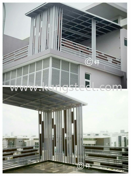 BR040 Balcony Railing Johor Bahru, JB, Skudai Design, Installation, Supply | Kang Steel Engineering Sdn Bhd