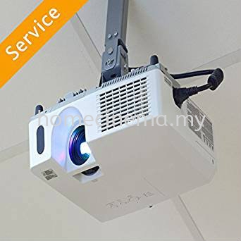 Projector Mounting With Electrical Works Installation