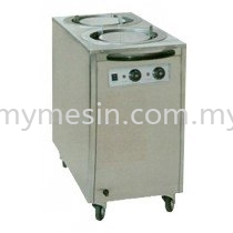 Electric Plate Warmer Cart