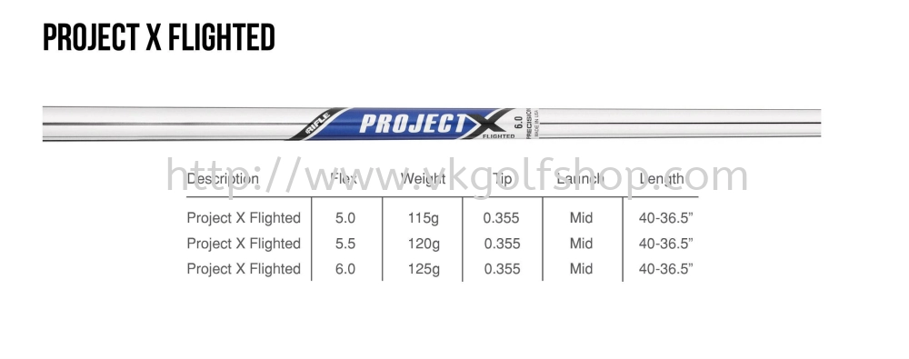 PROJECT X95 フライテッド 5.0 - ゴルフ