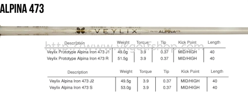 Alpina 473 Iron Shaft