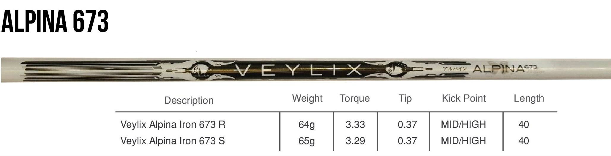 Alpina 673 Iron Shaft