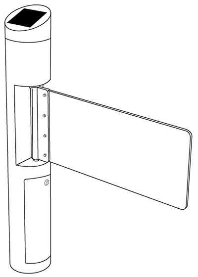 SWB 1000 Barrier Gate Pedestrian Access Johor Bahru (JB), Malaysia Supplier, Supply, Supplies, Installation | NewVision Systems & Resources Sdn Bhd