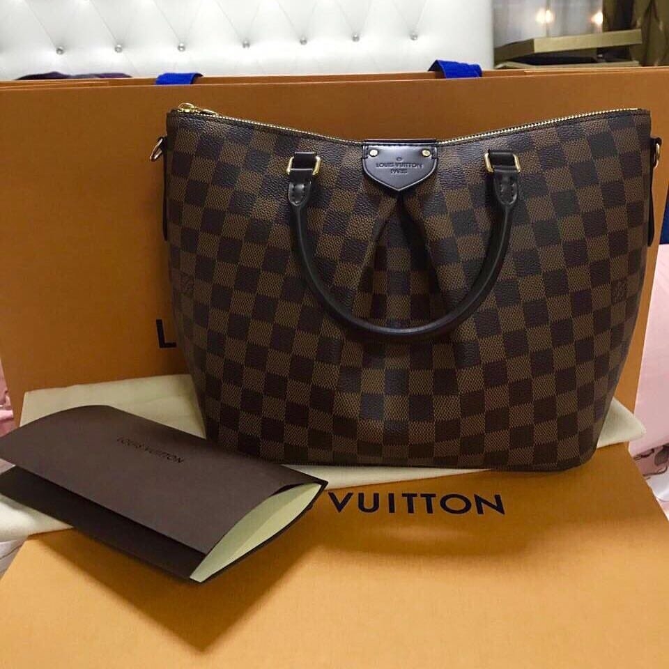 SOLD) Brand New Louis Vuitton Damier Ebene Sienna MM with Strap Louis  Vuitton Kuala Lumpur (KL)